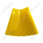 Traffic Cone Collars - Manufacturer Customized High Visibility Waterproof PVC Reflective Traffic Cone Sleeve collar For Road Safety