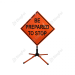 Roll Up Sign & Stand - Traffic Reflective Roll up Sign With Stand