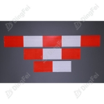 Barrier and Fence Strips - PVC Self-adhesive Reflective Strips For Barrier