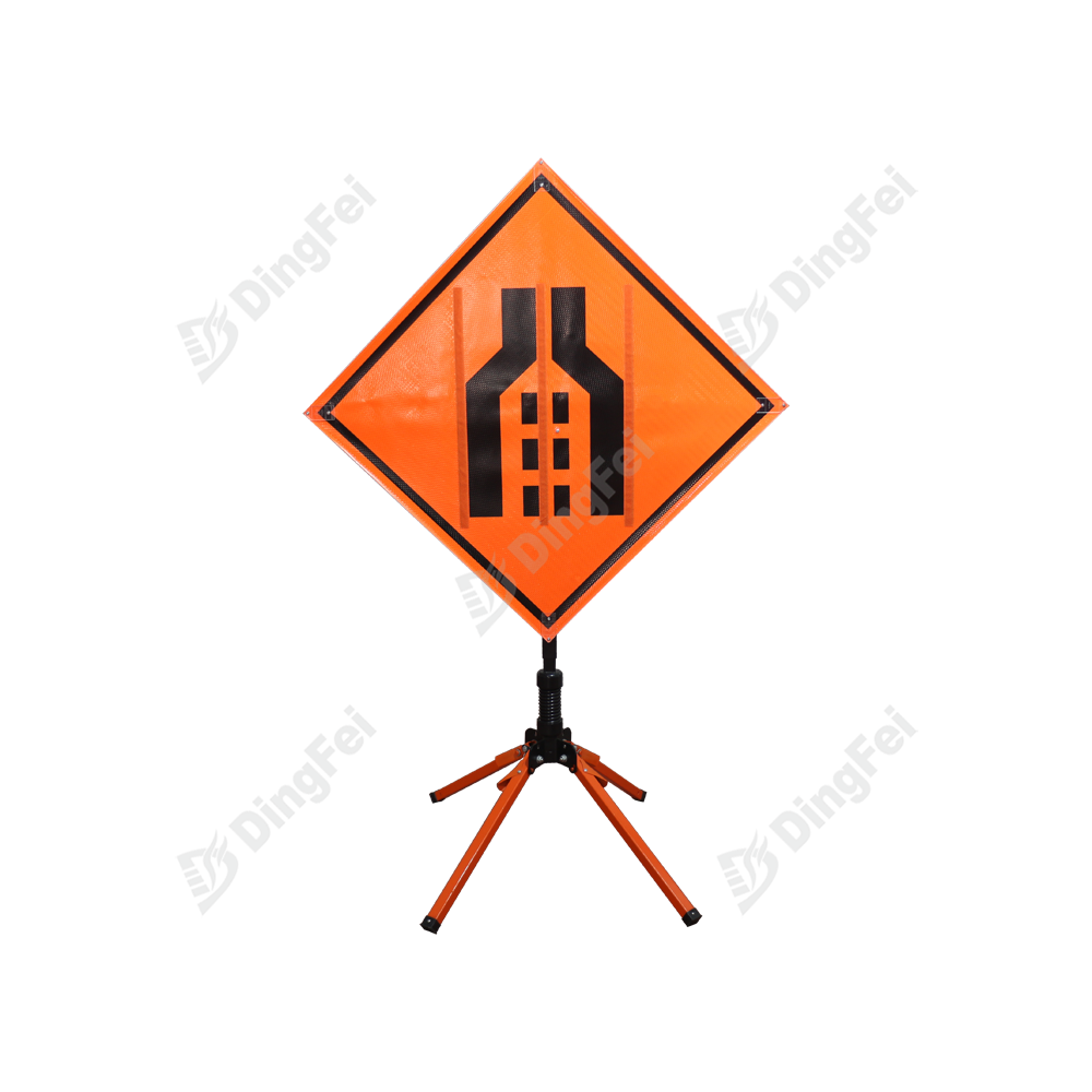 Traffic Reflective Roll up Sign With Stand - 