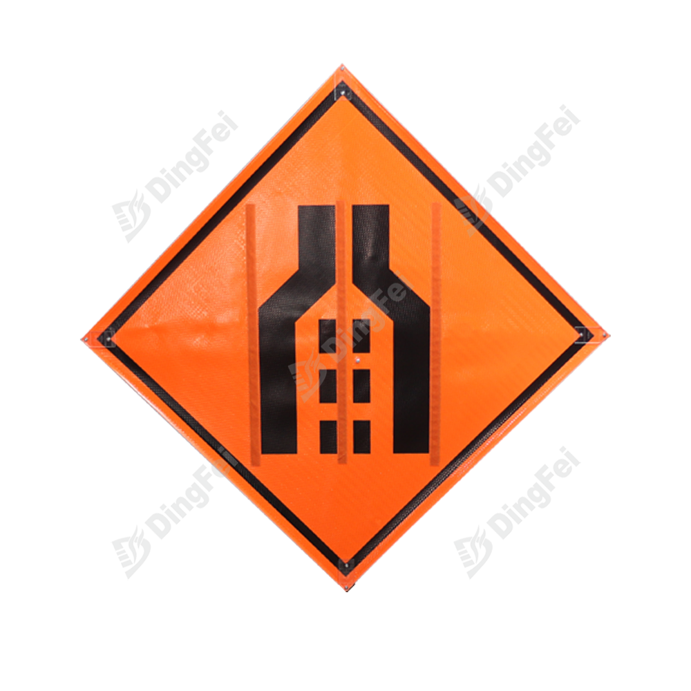 Traffic Reflective Roll up Sign With Stand - 