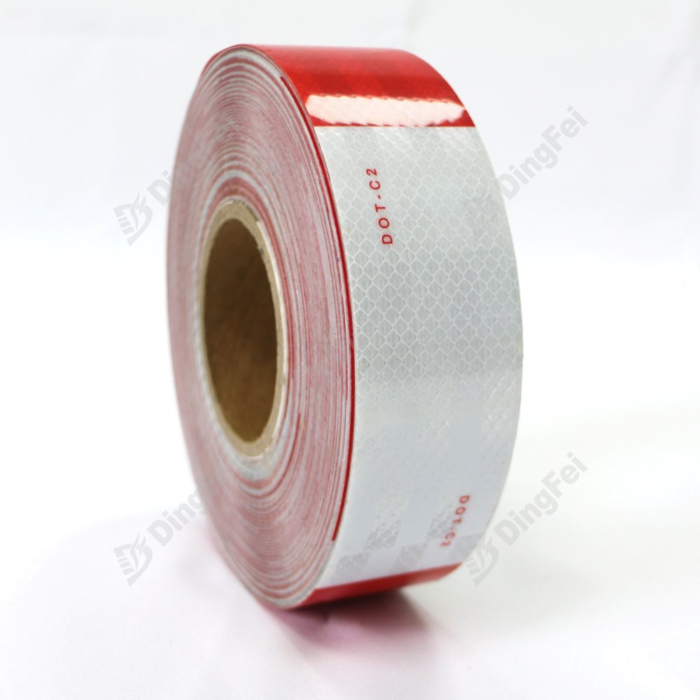 Adhesive DOT C2 ECE 104R 00821 Reflective Tape For Vehicles | Prismatic ...