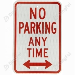 Reflective Aluminum Sign - Aluminum Printable Reflective Street Stop Reserved No Parking Traffic Sign Board